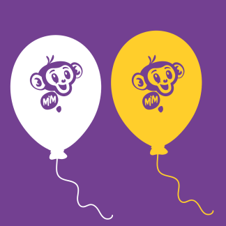 Monkey Moves Ballonnen (500x)