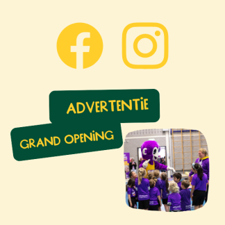 Online Advertentie - 'Grand opening' campagne